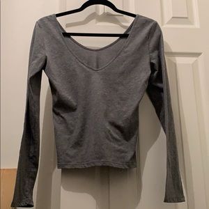 Express Longsleeved crop top